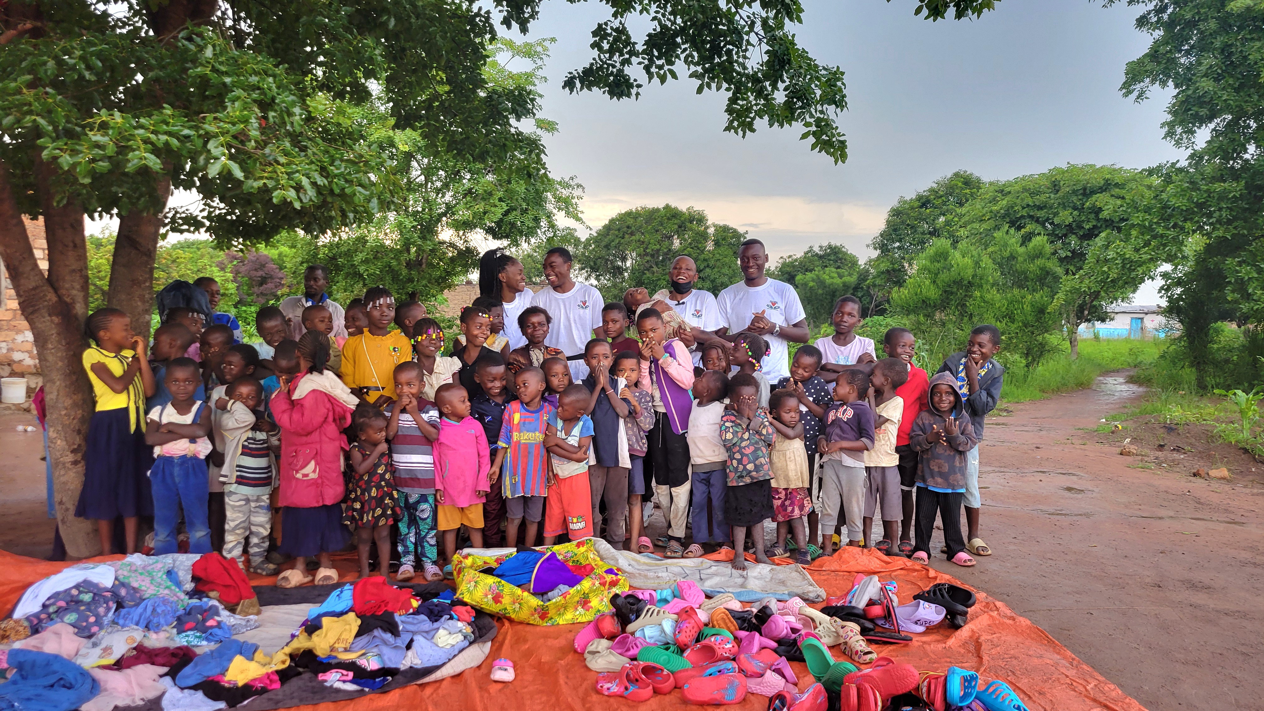 Members of the Hope G.C.L.M. community in the Democratic Republic of Congo
