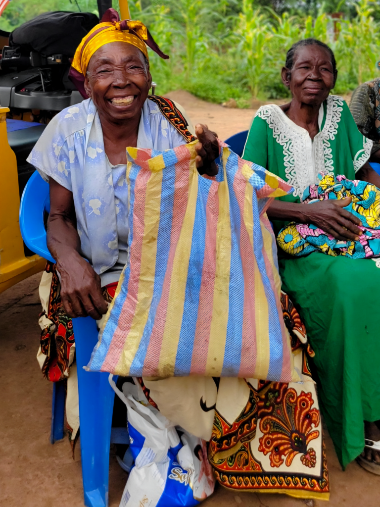 A woman supported through the Hope G.C.L.M. Empower Her programme in the Democratic Republic of Congo